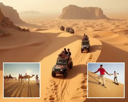 Abu Dhabi desert dunes